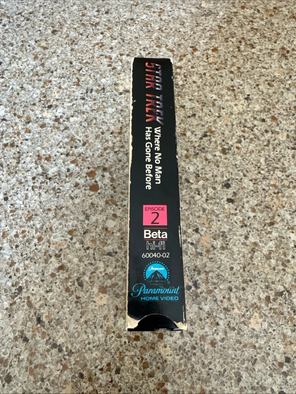 Vintage Rare Set of 3 Star Trek Betamax Tapes Collectors Item! Episode 2, 3, 5